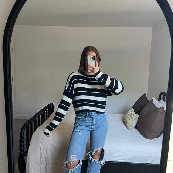 Amazon Sweaters - Amazon Striped Sweater